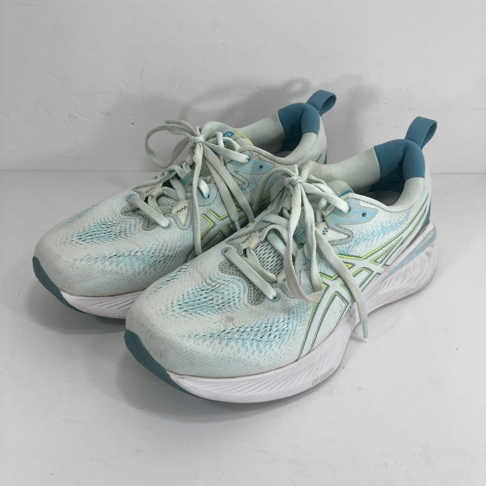 ASICS Gel-Cumulus 25 Women's Size 9.5 Running Shoes Light Blue White 1012B441